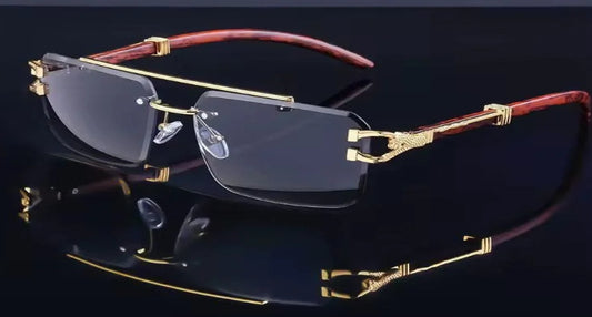 🕶️Lunettes de luxe sans monture – L’Élégance Sans Limite