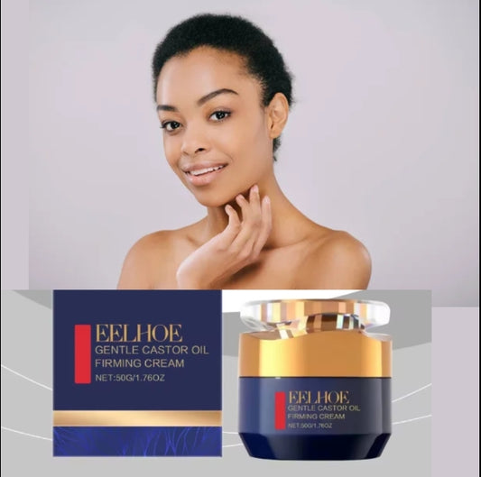 🧴 Crème Raffermissante Douce à l’Huile de Ricin Anti Age